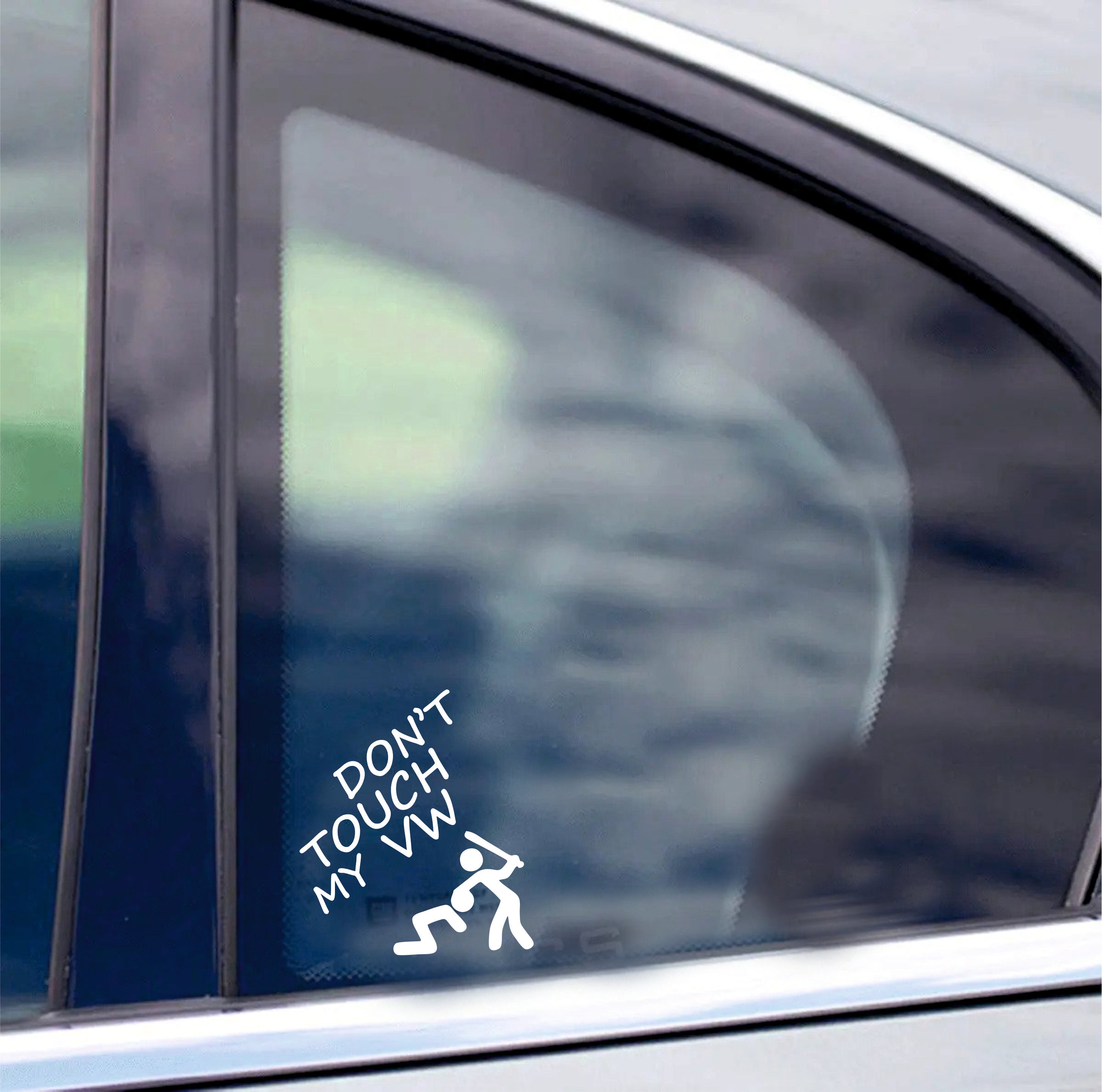 Стикер Don't Touch My Car