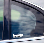 Стикер "Tunning Is Not A Crime"